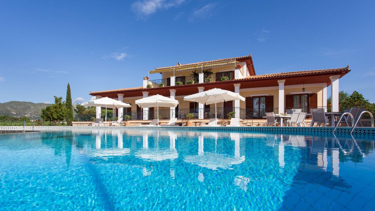Agia Marina Villa | Luxury Villa with Private Pool, Tennis Court & Vineyard | Aneli Villa Anastasia