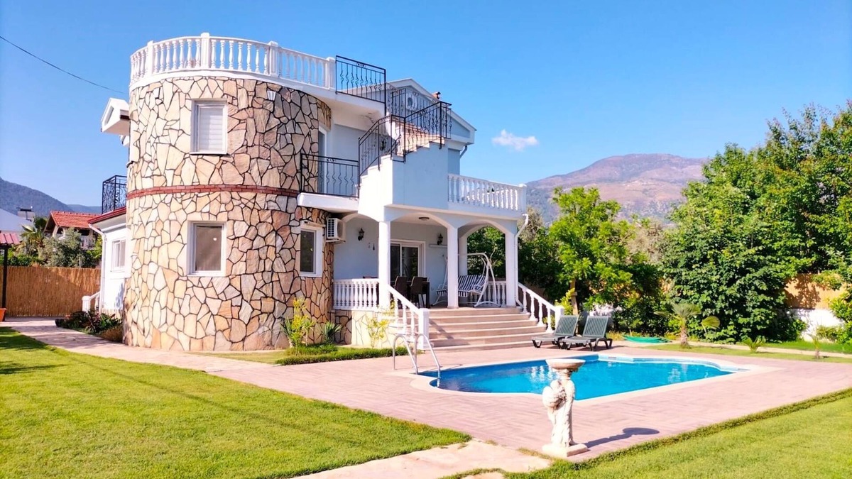 Koycegiz Villa | Luxury Villa with Private Pool in Köyceğiz:Bülbül