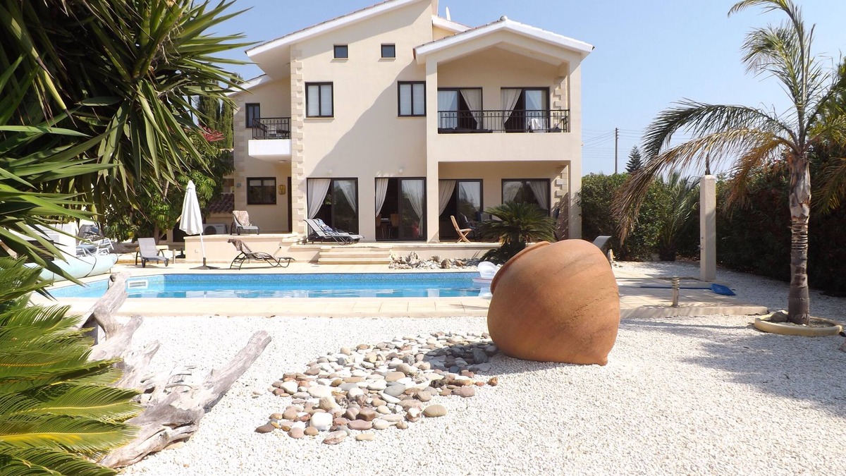 Kouklia Villa | Luxury Villa With Private Heated Pool And Sea Views In Secret Valley/Venus Rock