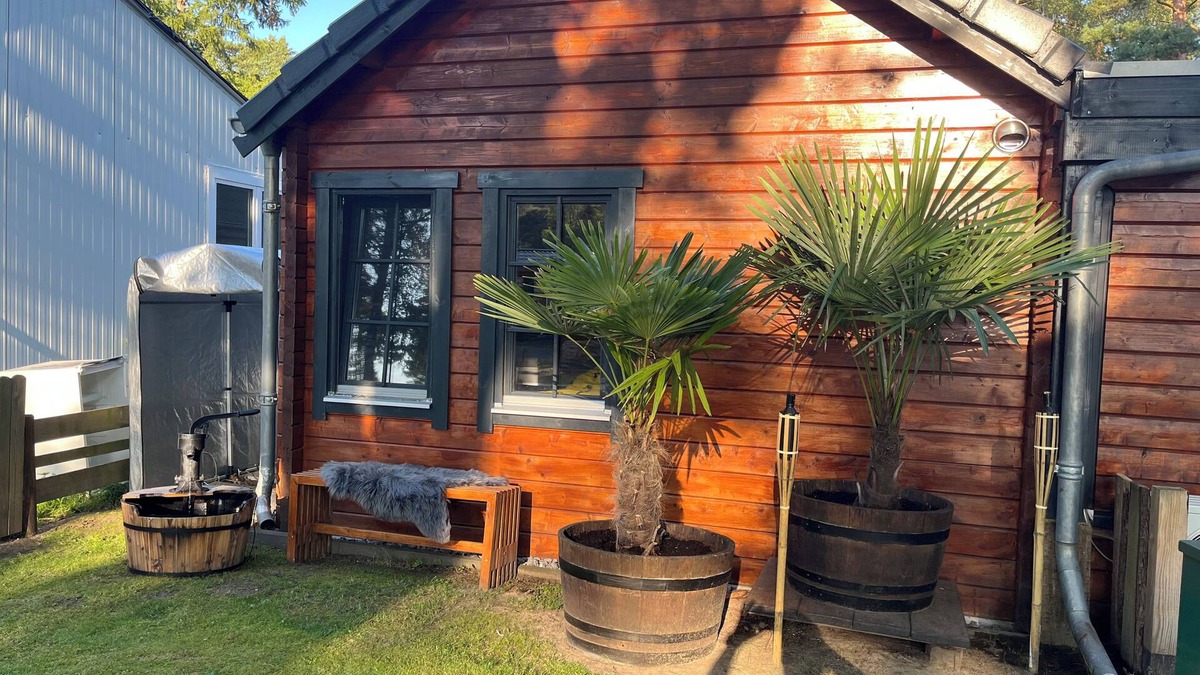 Helden Ski Chalet | Luxus Chalet auf 5 Sterne Campingplatz De Heldense Bossen zu Vermieten