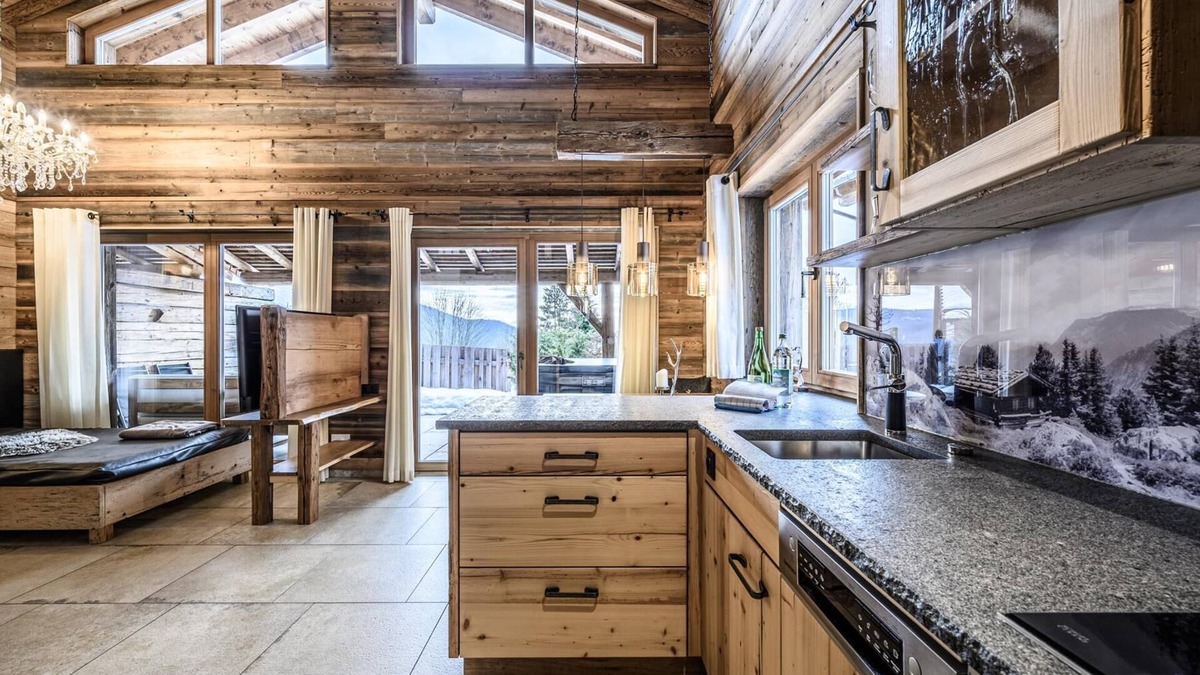 Bodenmais Apartment | Luxuschalet mit eigenem Balkon und Jacuzzi