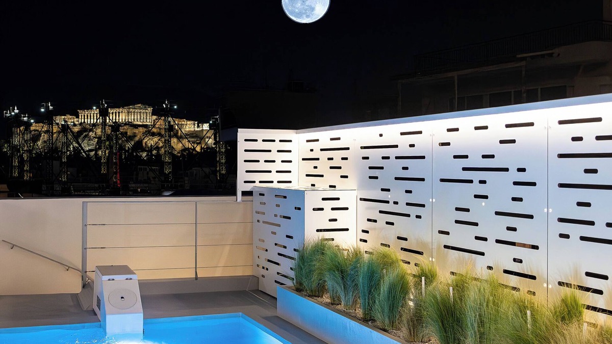 Gazi Apartment | Ma Maison N°5, Private Heated Pool, Acropolis view