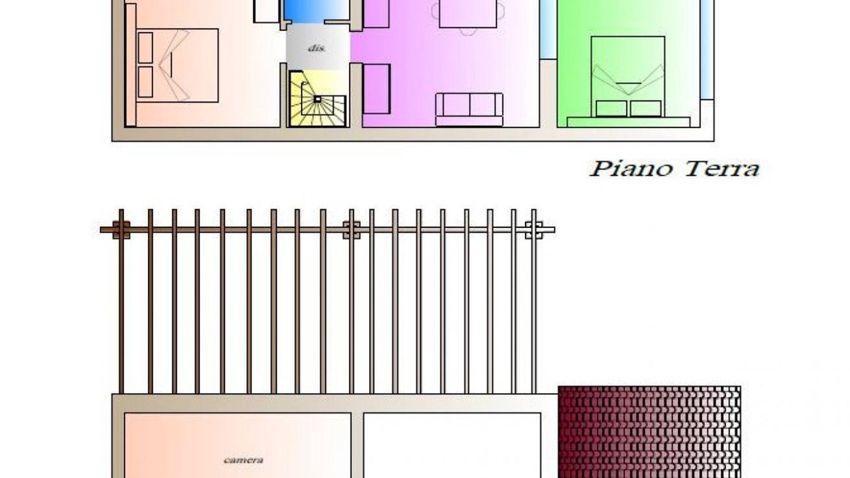 Cecina Apartment | Macine, Extra large three-room terraced house