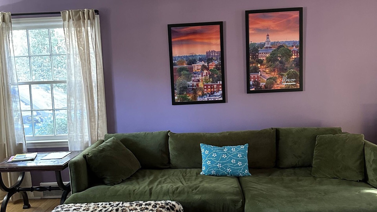 Macon House | Macon Downtown 2 mi, Fenced Yard, Pickleball 4 to 8 miles! Music, Parks, Theater