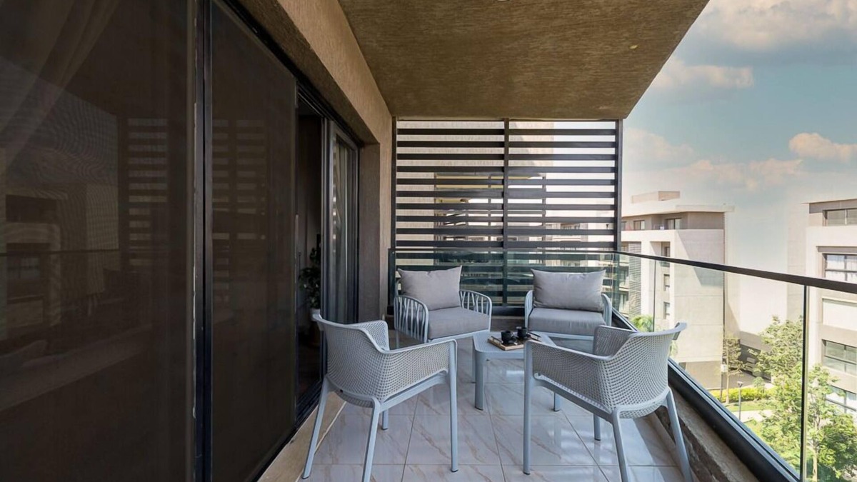Madinaty Apartment | Madinaty Modern 3BR with Garden Views