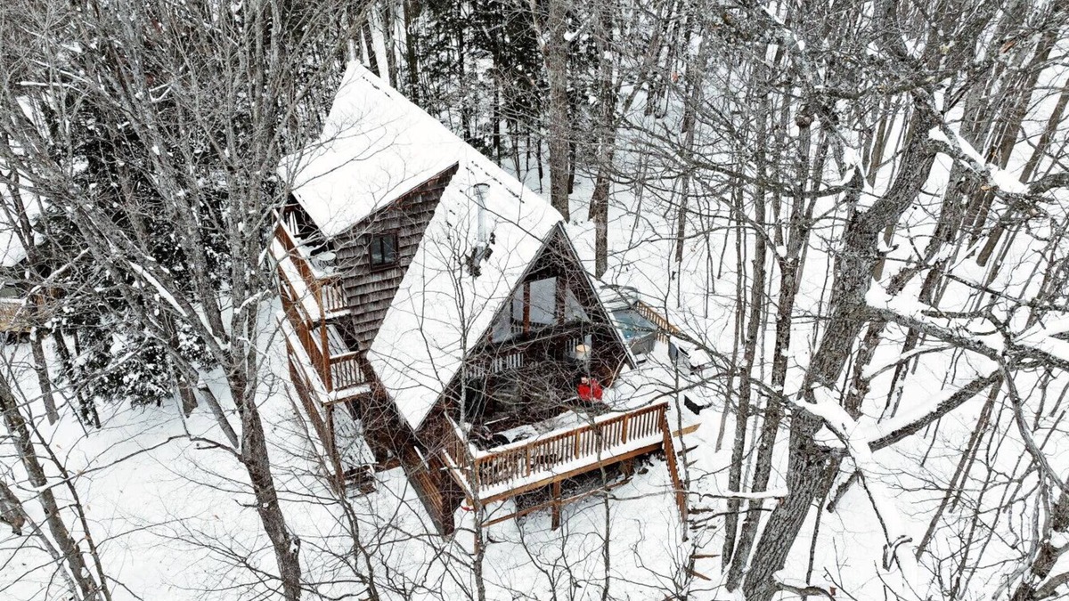 Huntsville Cabin | Magical TreeHouse I Hot Tub, Fireplace, Pets OK