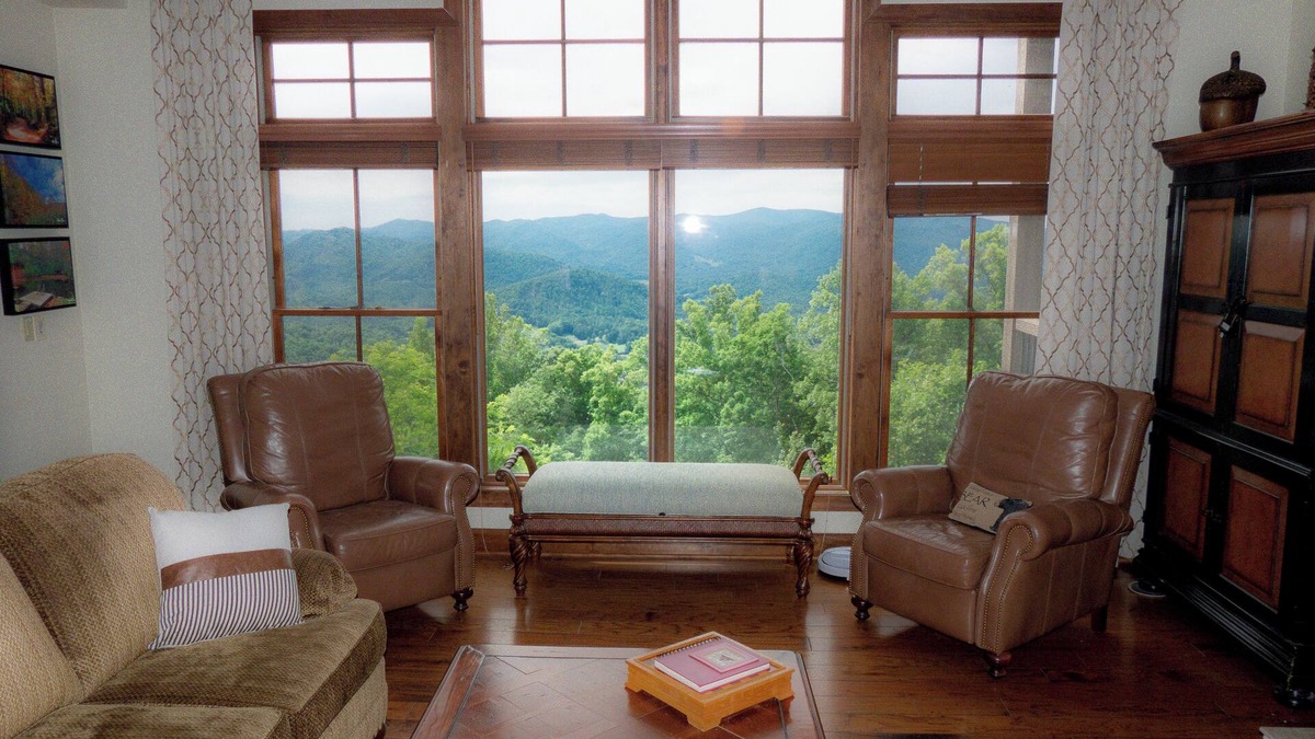 Burnsville Condo | Magical Views and Sunsets Living Above the Clouds at Mountain Air