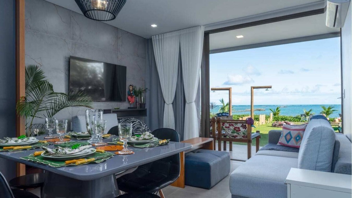 Passo de Camaragibe House | Magnifica casa frente mar com piscina - Milagres