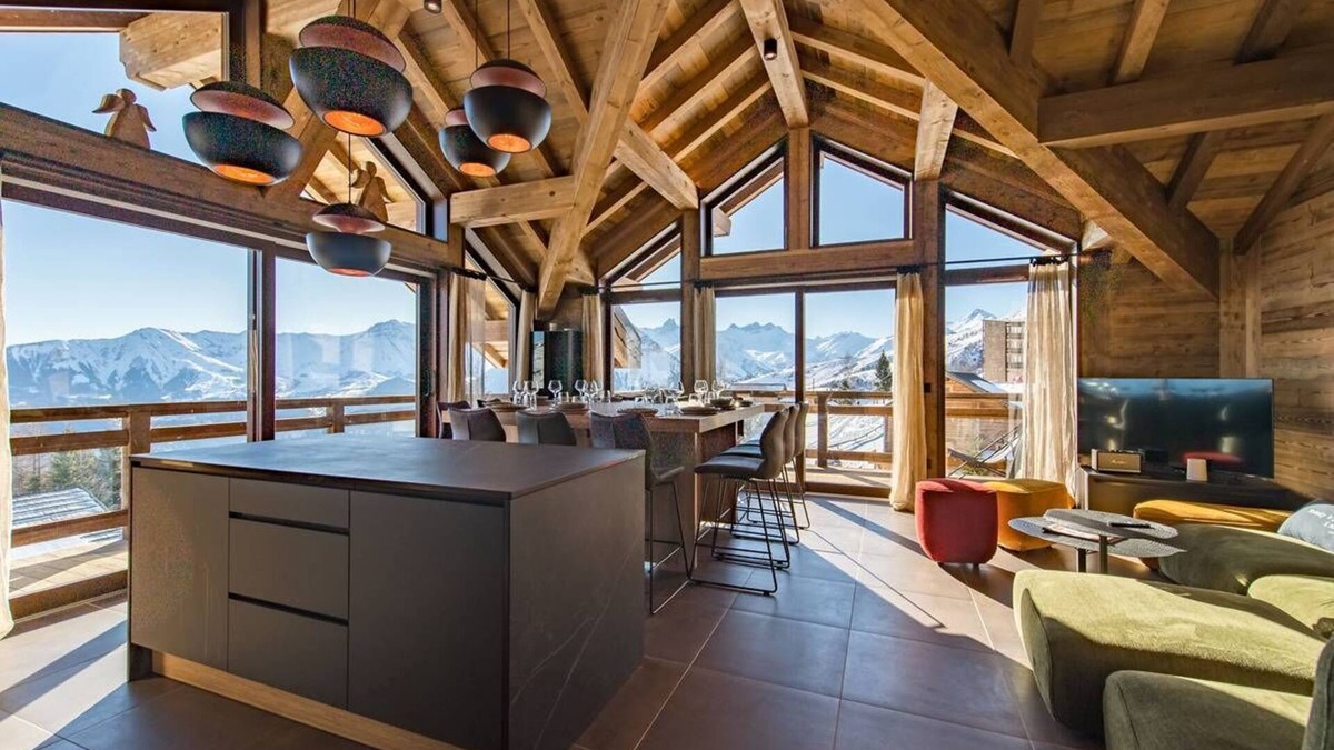 La Toussuire Apartment | Magnificent chalet on the slopes, The Paradise is here !