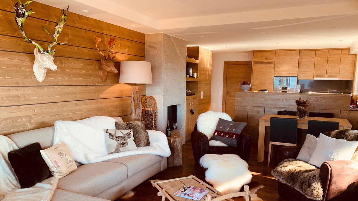 Lens Apartment | MAGNIFICENT CRANS MONTANA APARTMENT