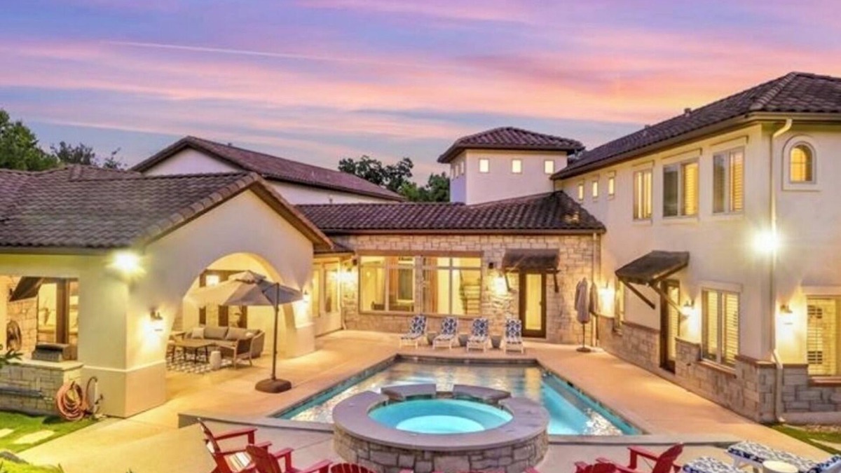 Lower Basin Lake Travis House | Magnificent Estate with HEATED pool, Across from Lake Austin
