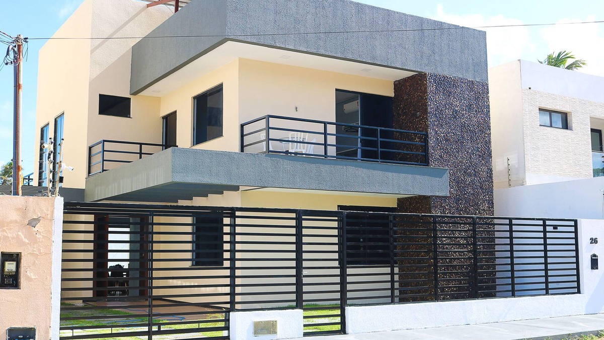 Atalaia House | Magnificent house on Aruana beach with swimming pool and barbecue area