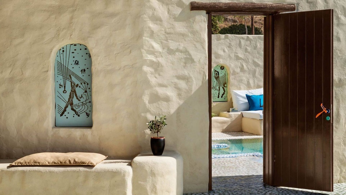 Ios Town Villa | Magnificent Ios Suite | Deluxe Suite with Breathtaking Aegean Sea Views and.