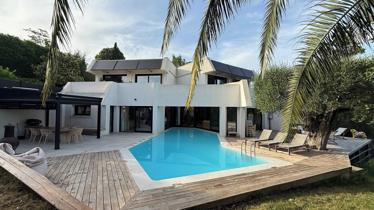 Biot Villa | Magnificent modern villa - swimming pool - terrace - garden