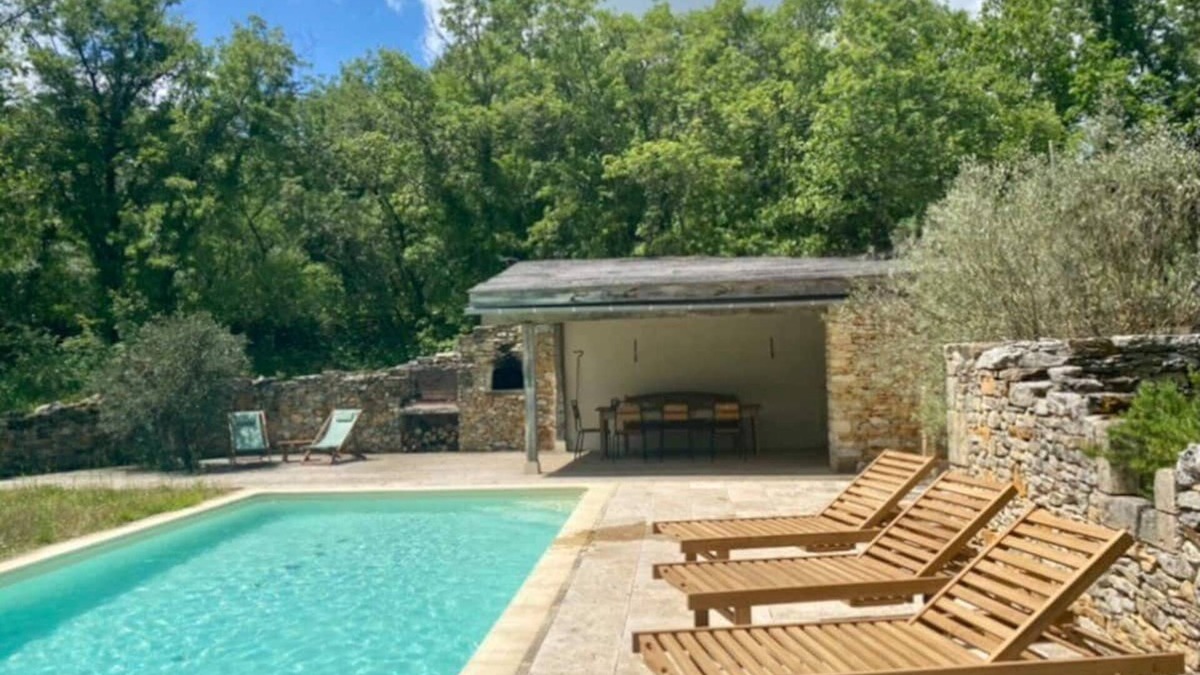 Gindou House | Magnifique maison de pierre. Grand domaine & piscine privés