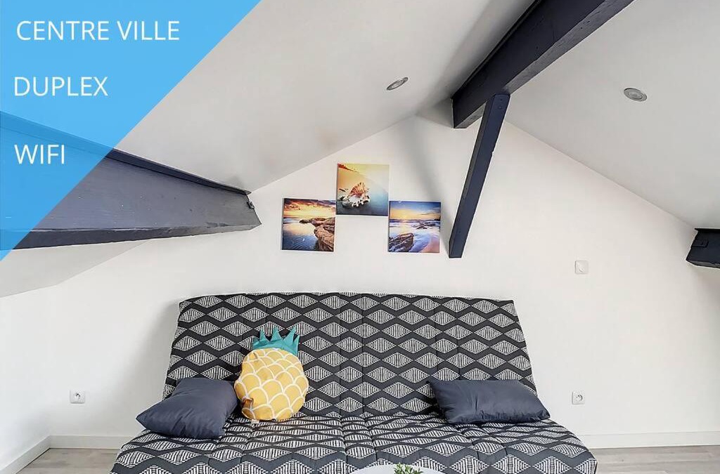 Saint-Quentin Apartment | MAGNIFIQUE T1 DUPLEX CENTRE VILLE TOUT CONFORT