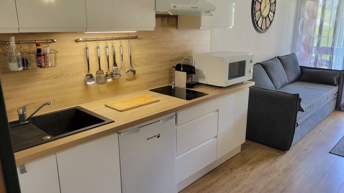 Pla d'Adet Apartment | Magnifique T1bis Refait à Neuf Tout Équipé au Pied des Pistes et au Calme