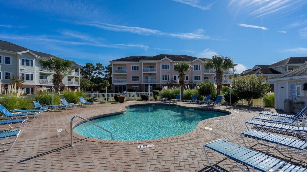 Central Myrtle Beach Condo | Magnolia North 3BR/2BA | Pool View Condo Near Beach, Golf & Broadway at the Beach