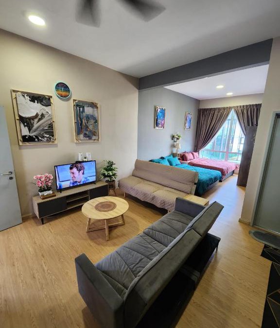 Kuantan Apartment | Mahkota Valley Suite Fajar #TV Box With Netflix