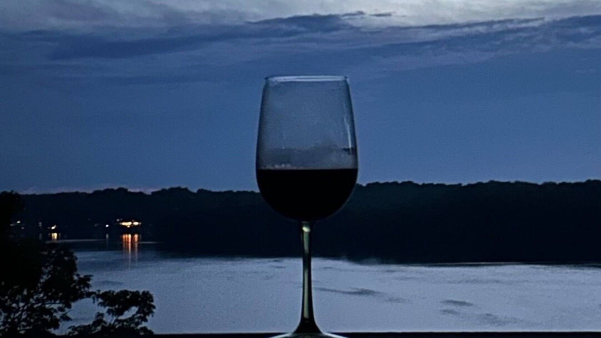 Morristown House | Main Lake House on a Cliff with Stunning Sunsets and Multi-Story Boat House