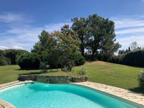 Monteux Villa | Maison climatisée piscine salle de sport 8/9 pers.