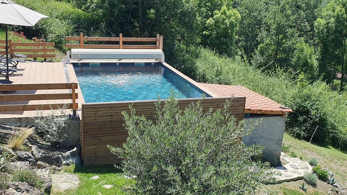 Cazavet House | Maison de Campagne Avec Piscine à la Montagne