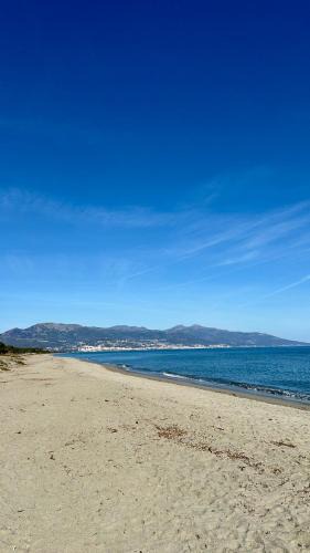 Pineto Villa | Maison en bord de mer, Plage de la Marana en Corse