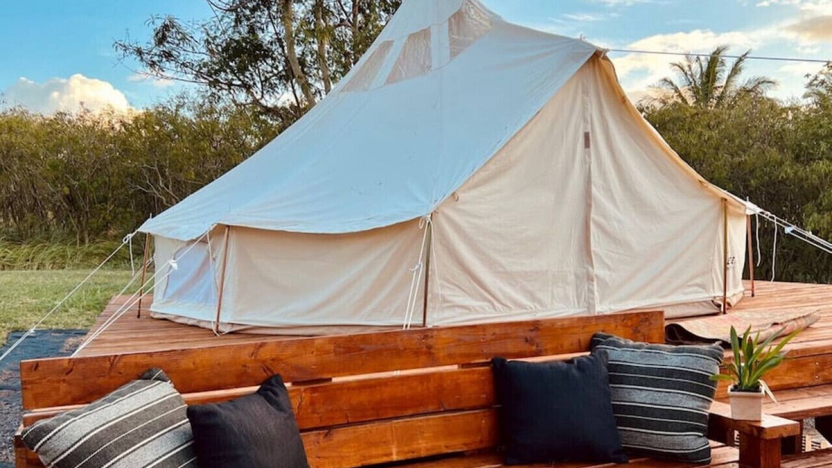 Hawi RV Rental | Maluhia · Cozy Bell Tent On Hawi Nani Ranch