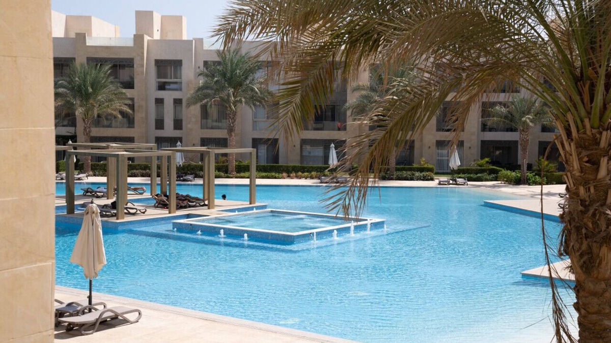 El Gouna Condo | Mangroovy Magic: Beachfront 1BR Oasis w/Pool View -M3-3A-13