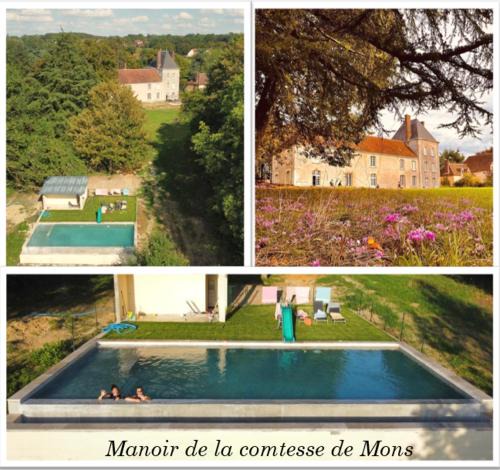 Argenvilliers Villa | Manoir de la comtesse de Mons - Heated pool - 2h Paris - 27p