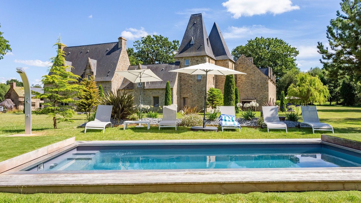 Combourg Other | Manoir de Pléac in full 2 cottages and outdoor heated pool and park of 3 Ha