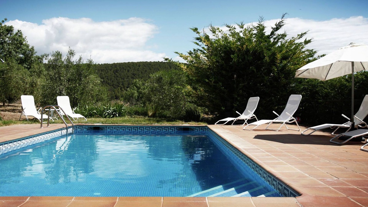 La Llacuna Villa | Mansion in La Llacuna with Pool & Mountain Views