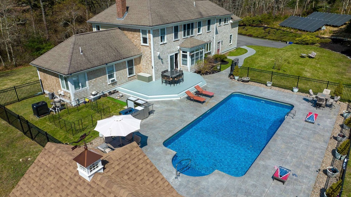 Plymouth House | Mansion with Heated Pool Near Ocean