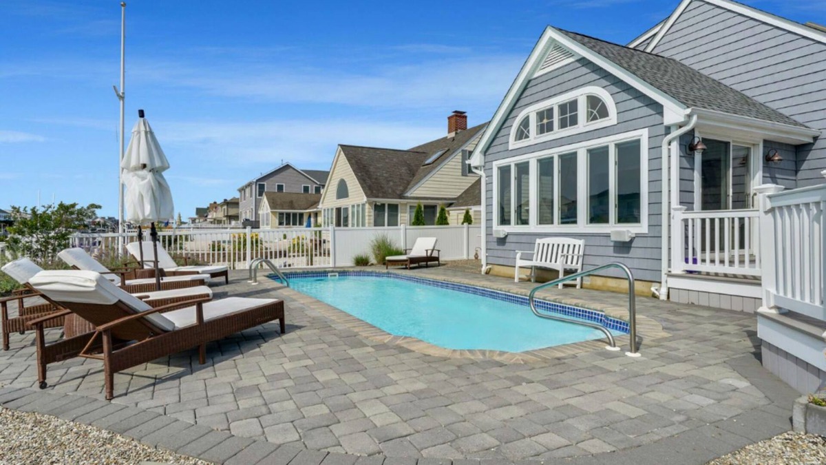 Mantoloking House | Mantoloking Waterfront 4 Bedroom w Private Ocean Access & Heated Pool