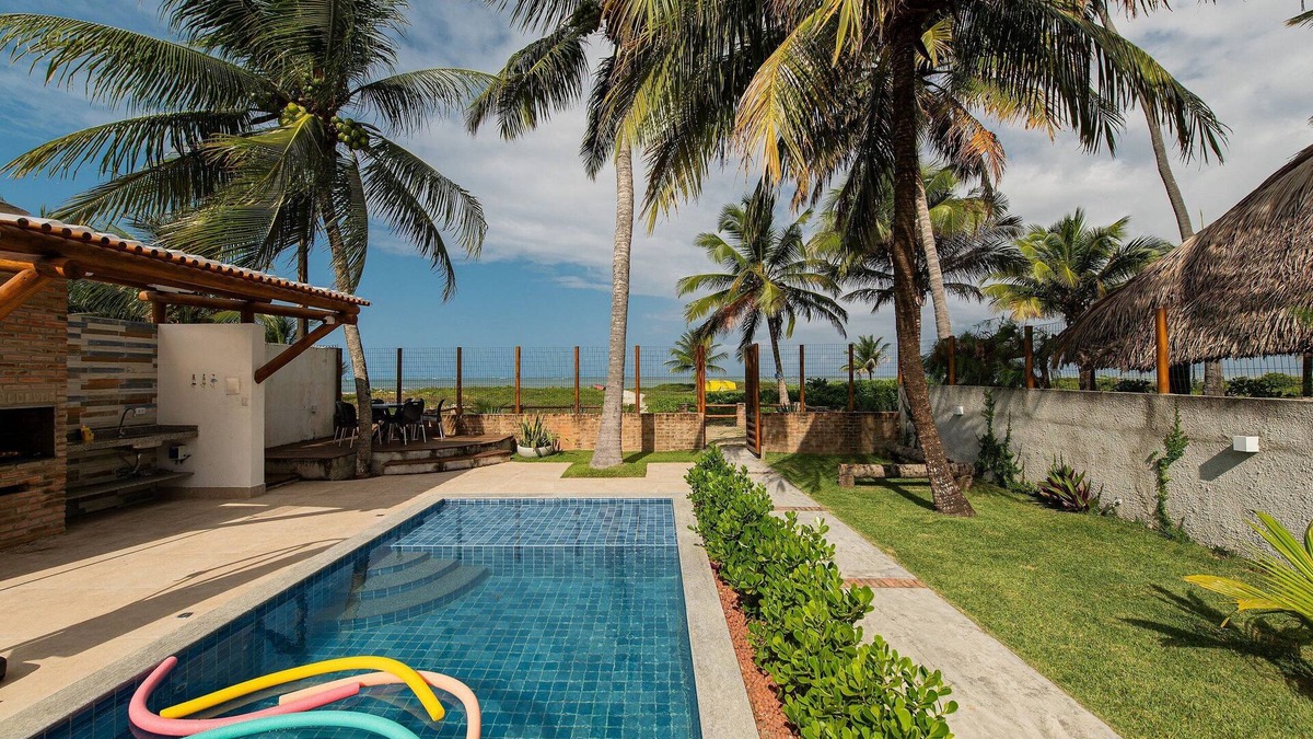 Pilar Villa | Maravilhosa casa pé na areia em Itamaracá