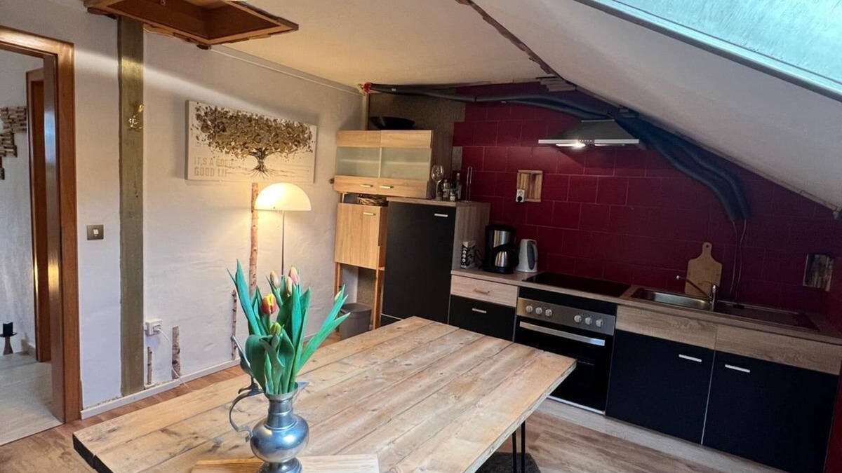 Marburg Apartment | Marburg apartment spacious Lukas in a quiet location on the edge of the forest with conservatory