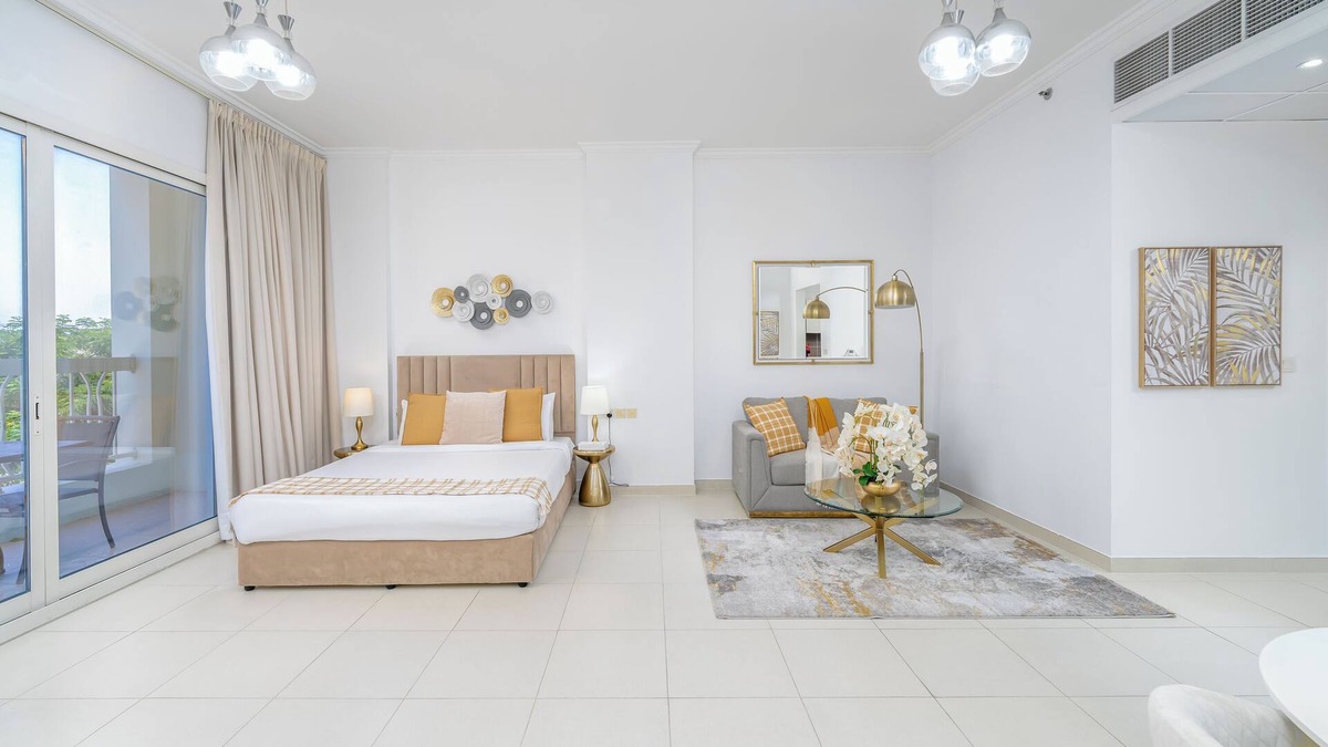 Jumeirah Village Triangle Apartment | Marco Polo - Spacious Studio Lush View