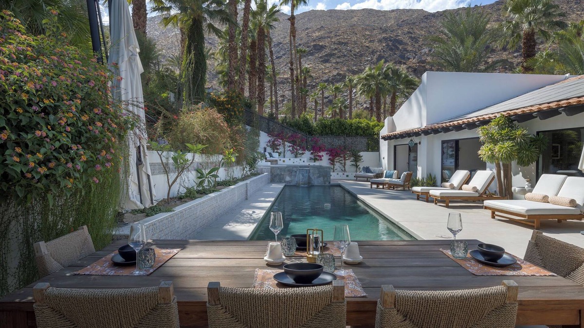 The Mesa House | Marhaba Palm Springs/Luxury Mountainside Salt Water Pool and Spa Home in The M