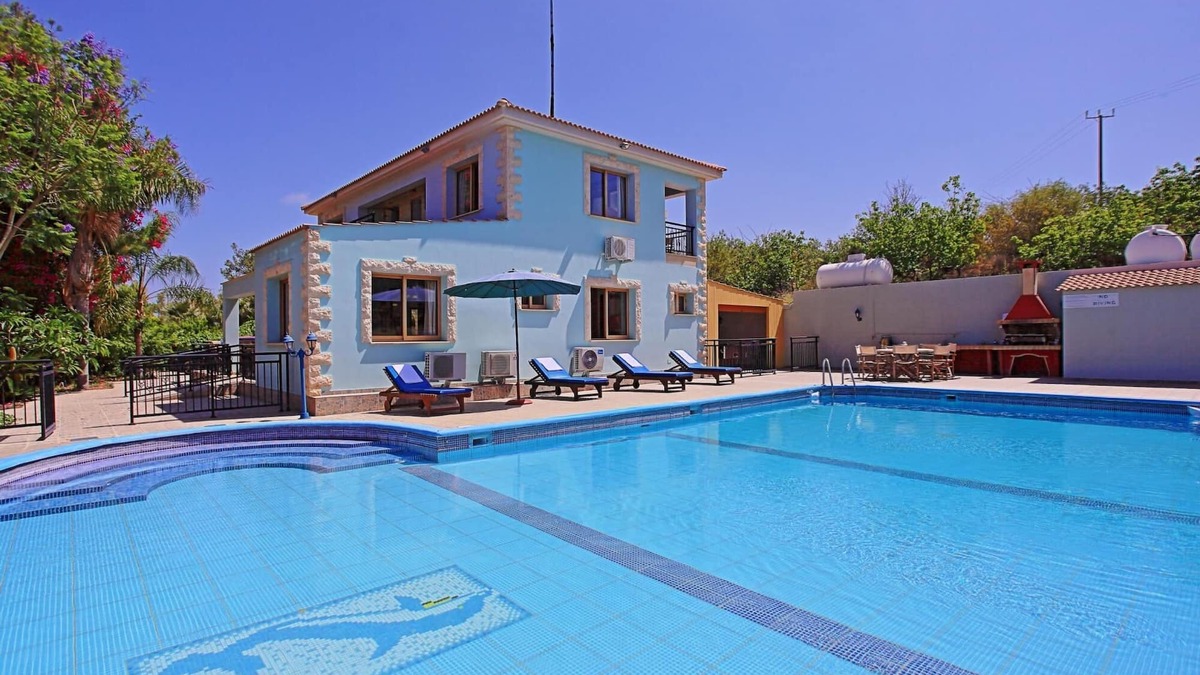 Ayia Marina Chrysochous Villa | Marilena Sunset Villa Dio
