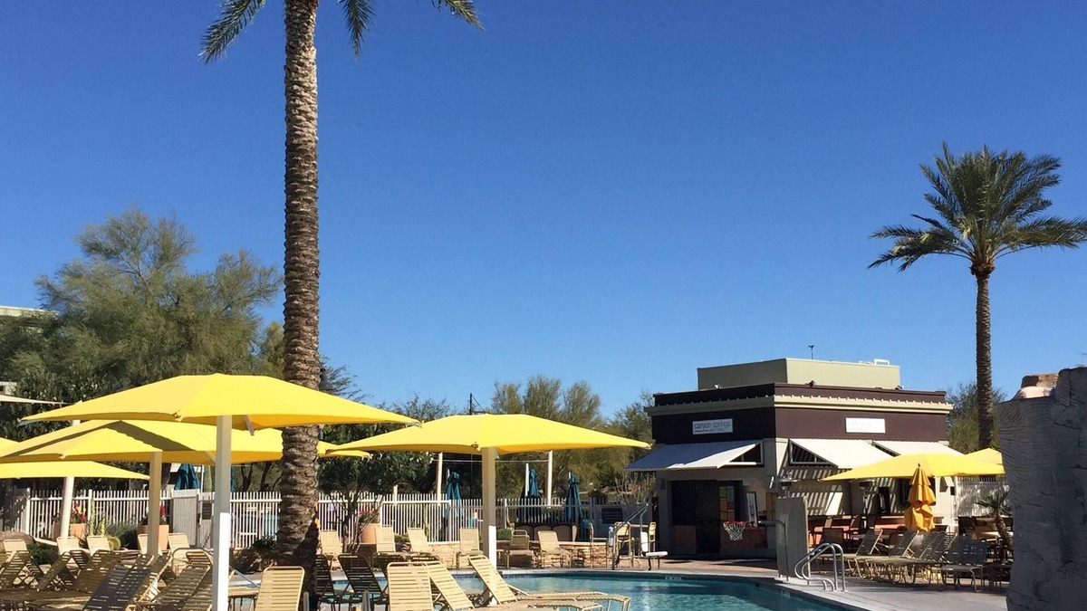 Desert Ridge Condo | Marriott's Canyon Villas Deluxe One Bedroom Master - Full Kitchen.