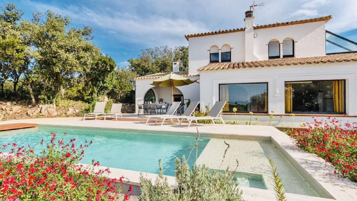 Castell-Platja d'Aro Villa | Mas Nou CostaBravaSi - Pool, AC, nature, views