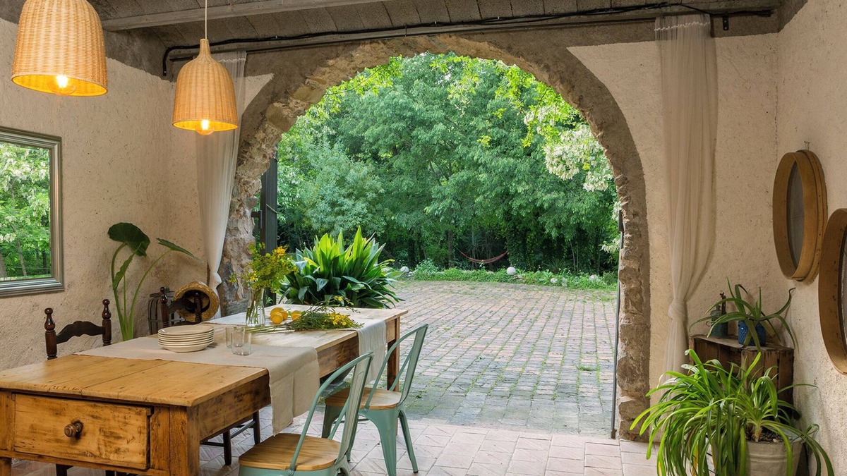 Sant Marti Vell Other | Masia 'El Celler - Can Bonet' with Mountain Views, Shared Pool and Wi-Fi
