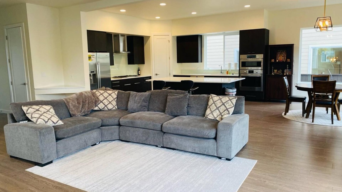 Kent House | Master Bedroom with attached Master Bathroom in a Brand new House for Rent