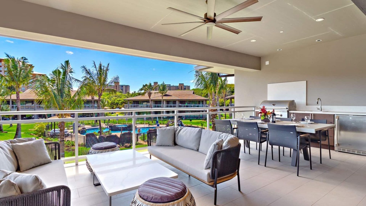 Honokowai Villa | Maui Resort Rentals: Luana Garden Villas 15C – Modern 3BR Villa at Kaanapali’s Newest Luxury Residences!