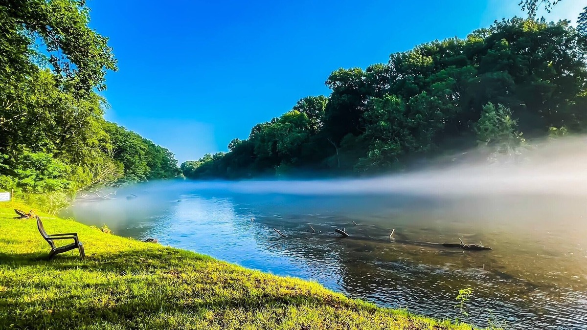 Austral RV Rental | Medieval Nights - Riverfront Glamping Experience!