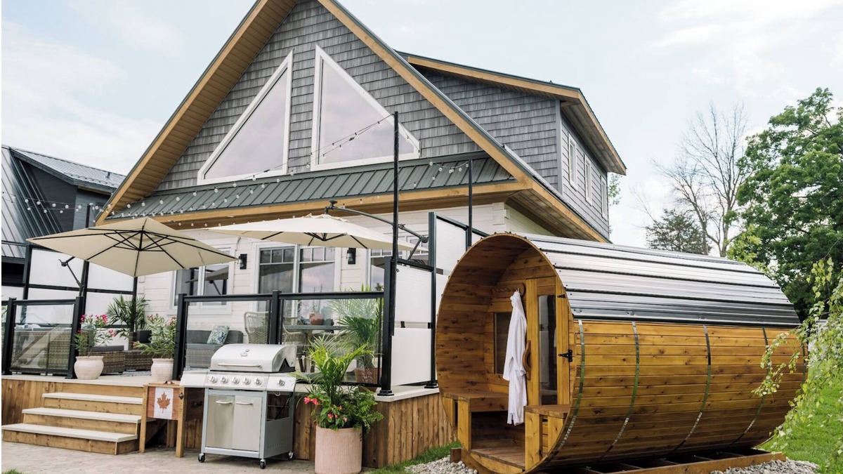Trent Hills House | Mediterranean Escape: Cabin 4, Renovation Resort Season 1 Winner!