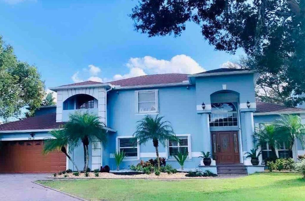 Lake Magdalene House | Mediterranean Villa - Theater - Gym and Heated pool
