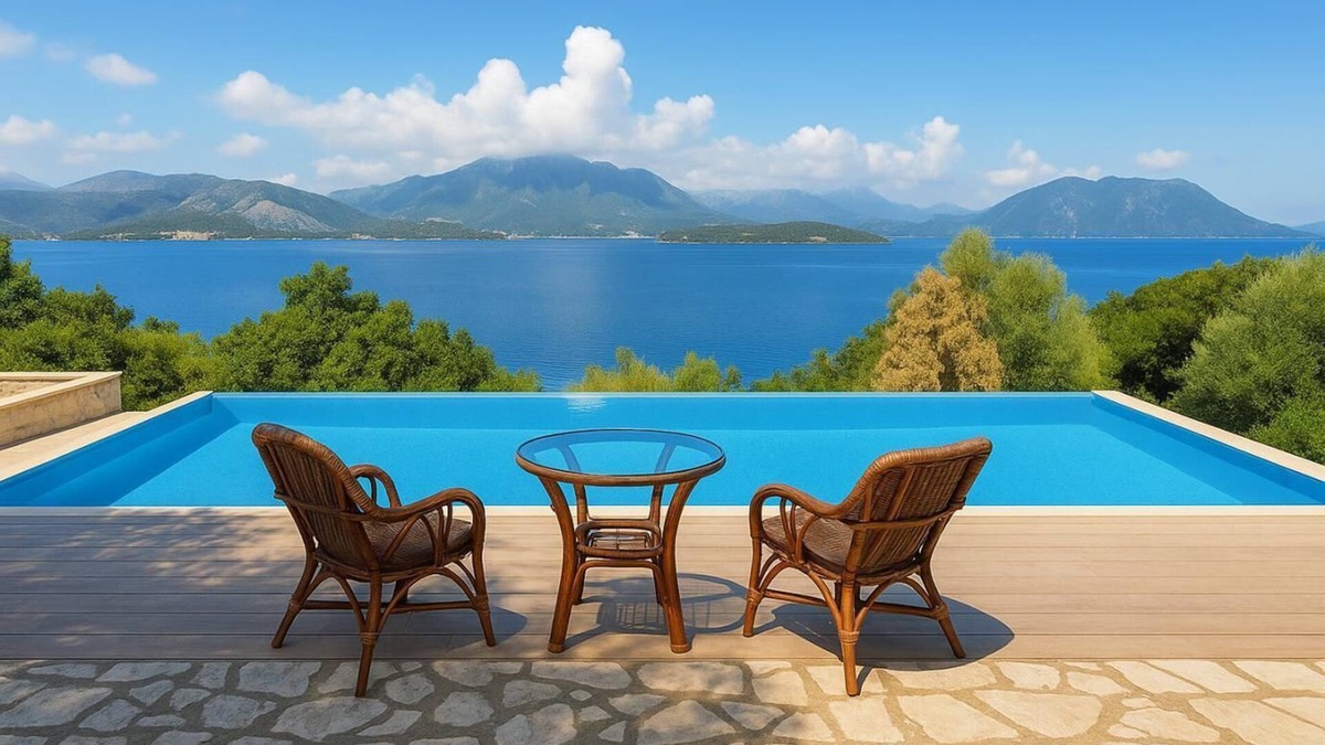Evgiros Villa | Meganisi Villa Armonia - Private Pool Oasis