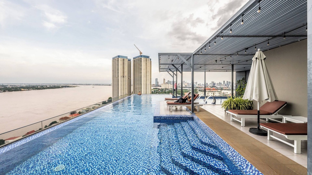 Ruessei Kaev Apartment | MekongView 6 Residence Sky Pool