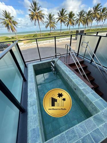 Intermares Apartment | Melhores Flats - Piscina privativa, frente ao mar